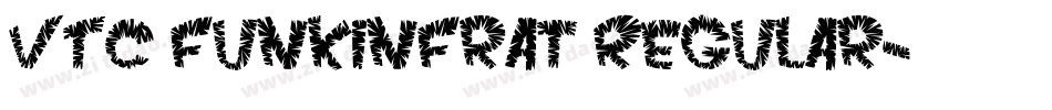 VTC FunkinFrat Regular字体转换